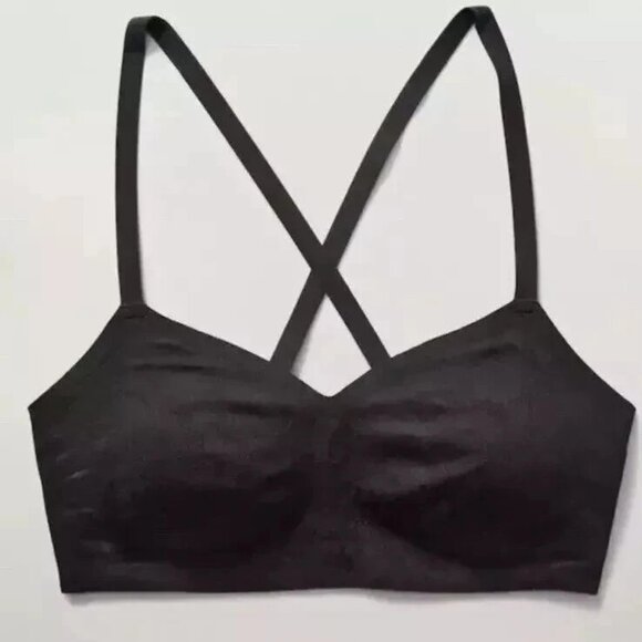 Athleta Ritual Lace Adjustable Bra size S Black - Picture 4 of 5